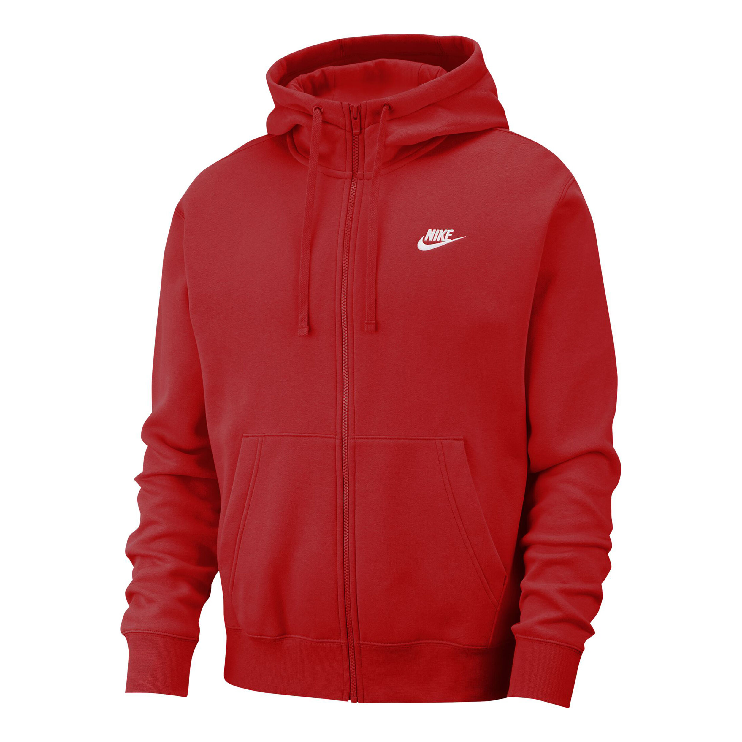 sportswear club fleece zip hoodie