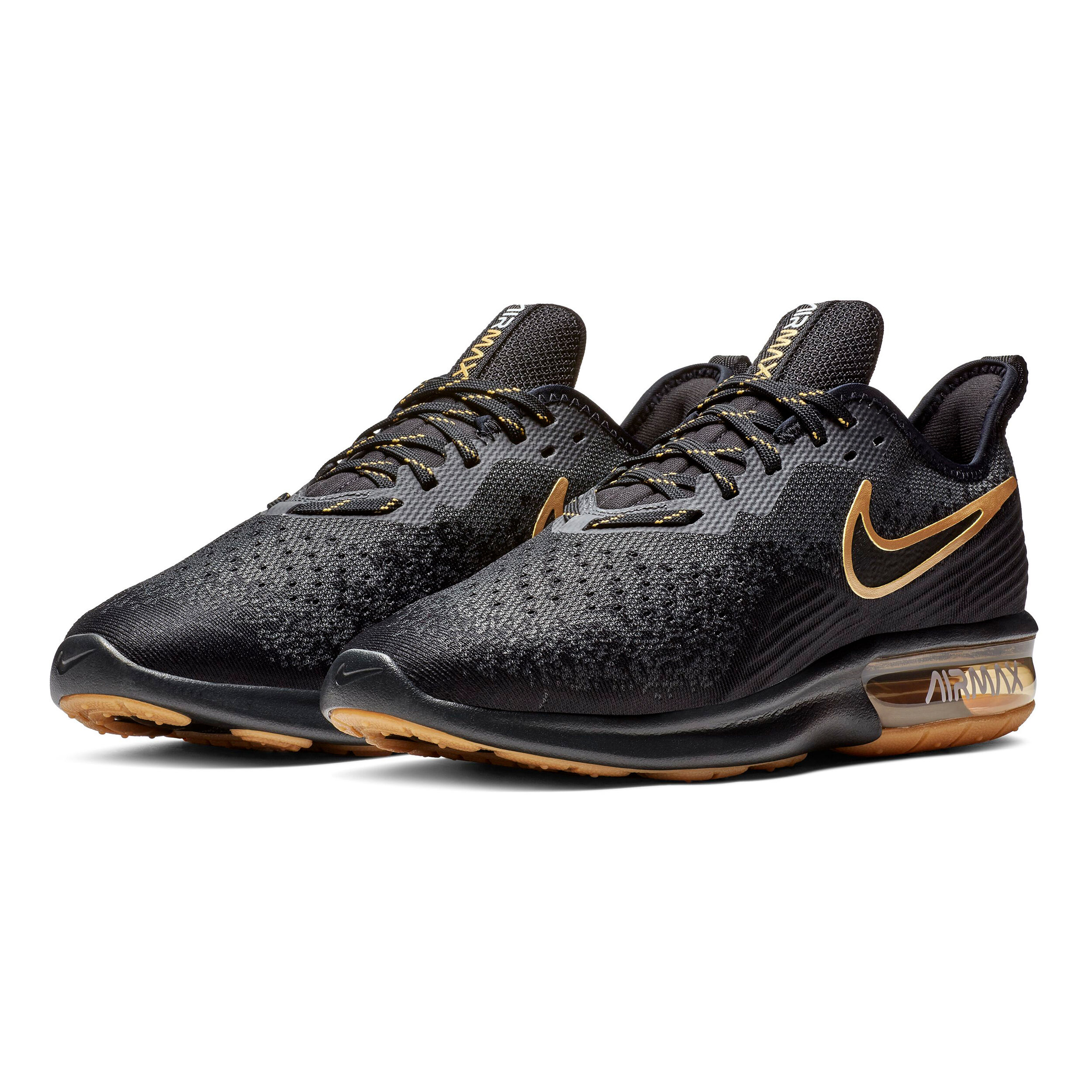 nike sequent black