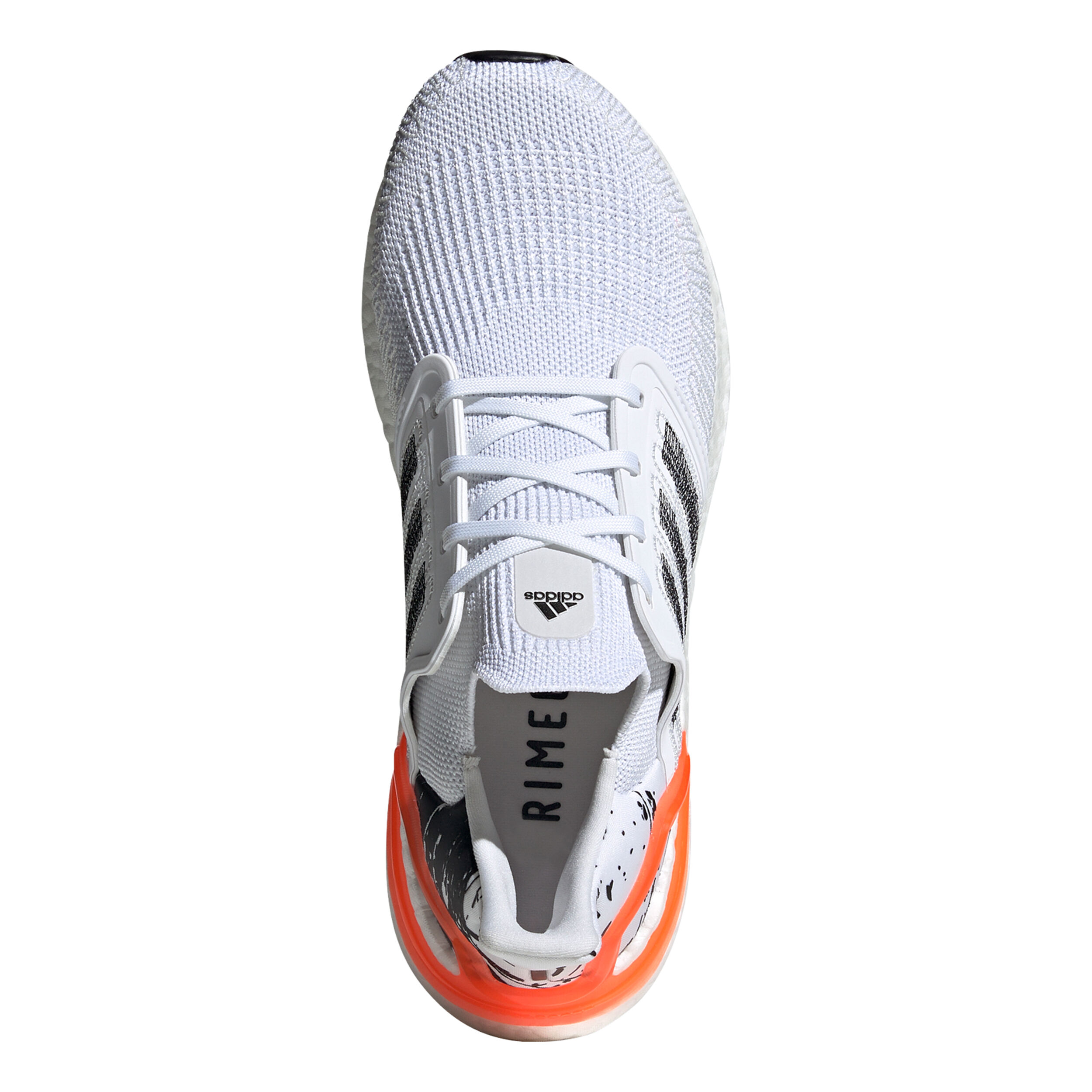 adidas white orange