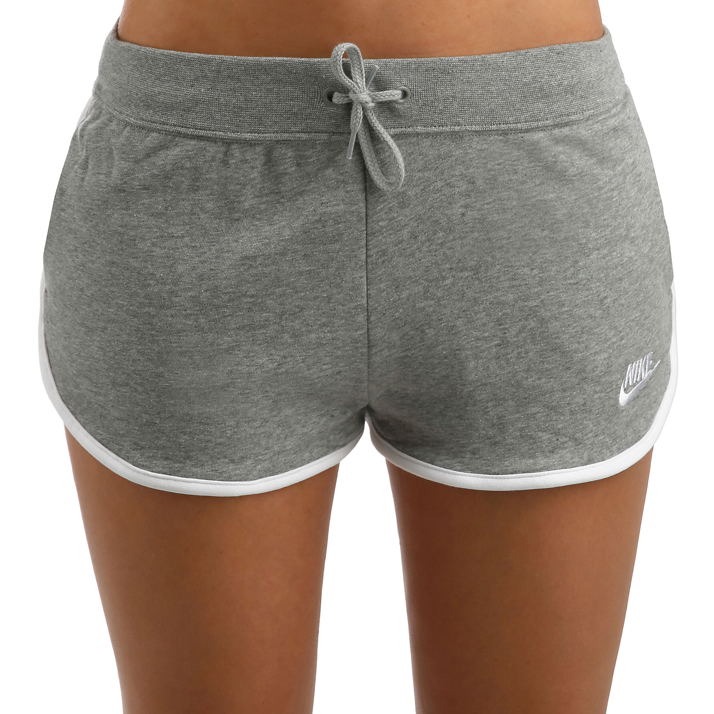 nike grey shorts womens